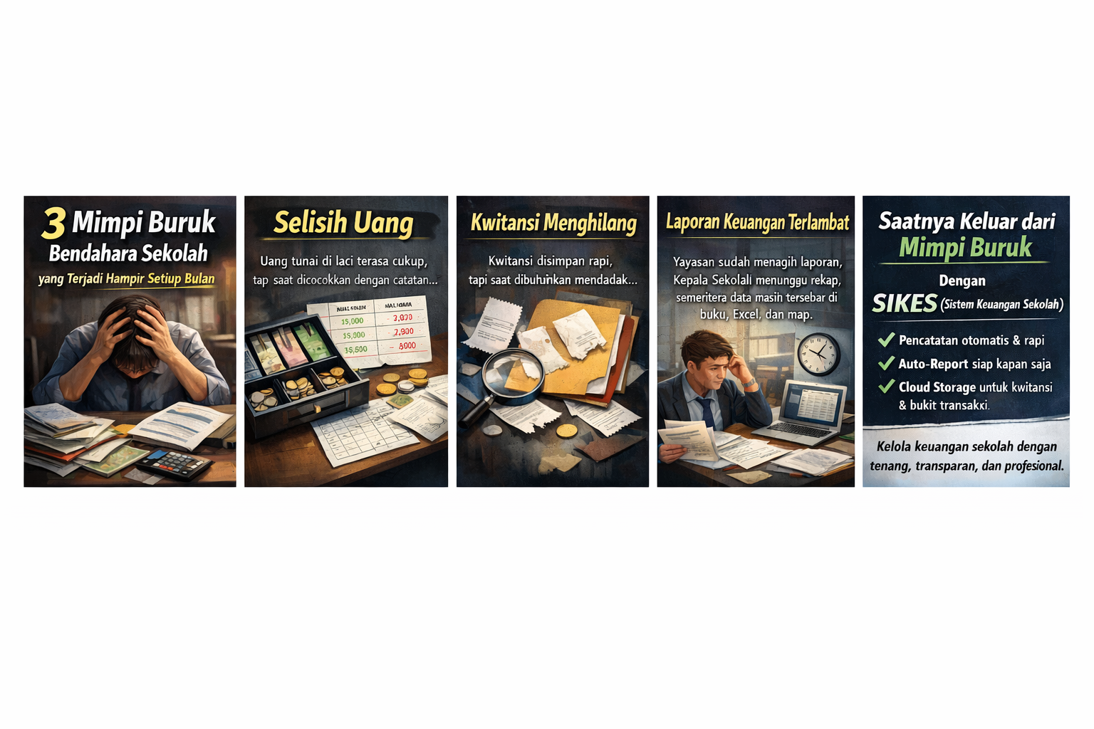 Bendahara Sekolah, Pernah Mengalami "Horor" Ini di Akhir Bulan? 😱📉