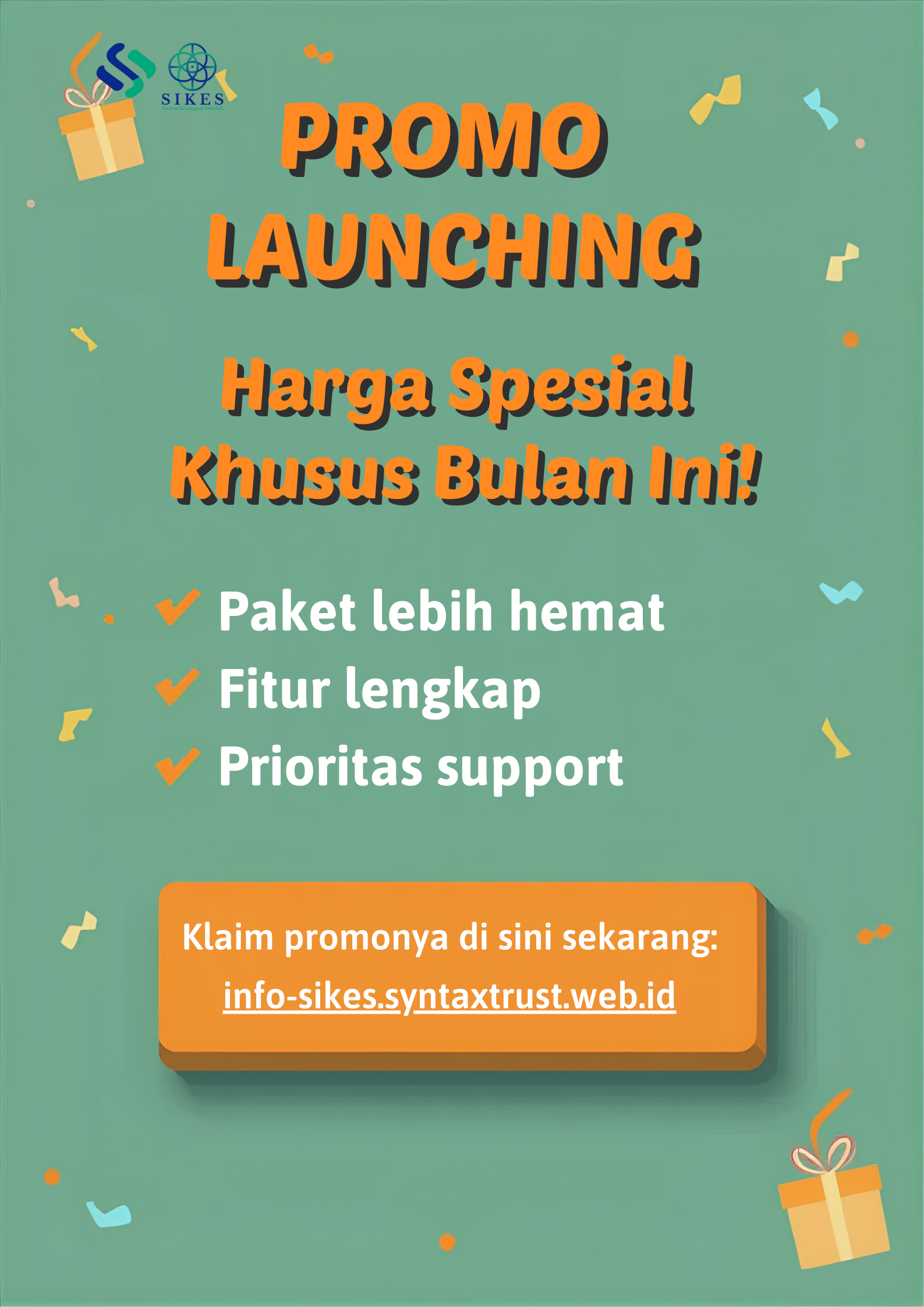🎁 PROMO LAUNCHING: Harga Spesial Khusus Bulan Ini!